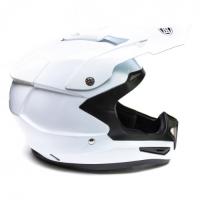 Облегченный кроссовый шлем из карбон-кевларового композита XP-15 WHITE