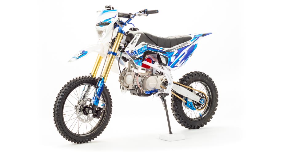 Мотоцикл Кросс APEX125 (2021 г.) синий