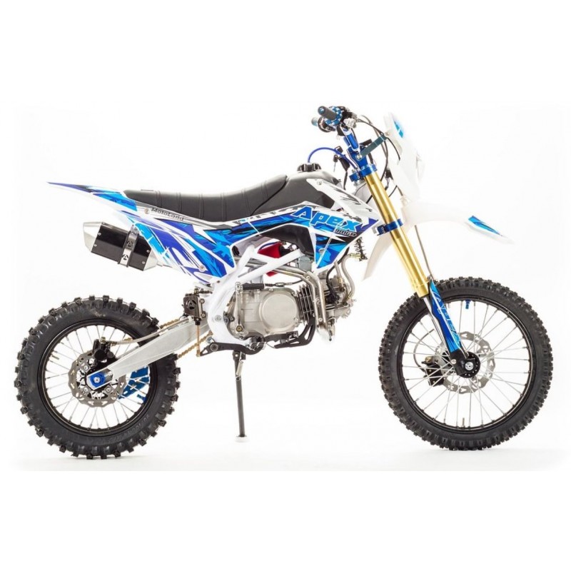Мотоцикл Кросс APEX140 (2021 г.) синий