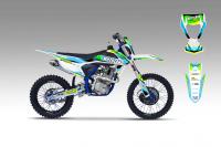 Мотоцикл Кросс Motoland X3 300W LUX (174MN-3) (2021 г.) зеленый
