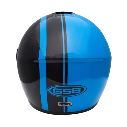 Шлем интеграл G-349 BLACK & BLUE