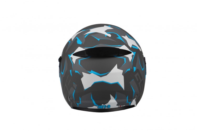 Открытый шлем G-263 BLUE CAMO