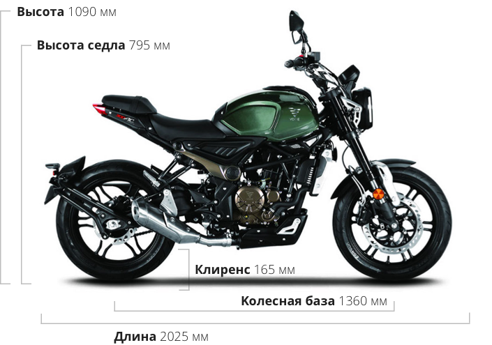 Мотоцикл VOGE 300AC