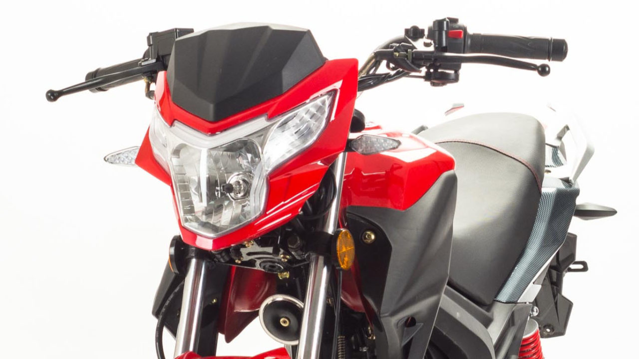 Мотоцикл FLASH 200 (2021 г.) красный