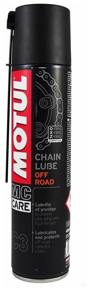 Смазка цепи С3 MOTUL Chain Lube Off Road (0.4 л)