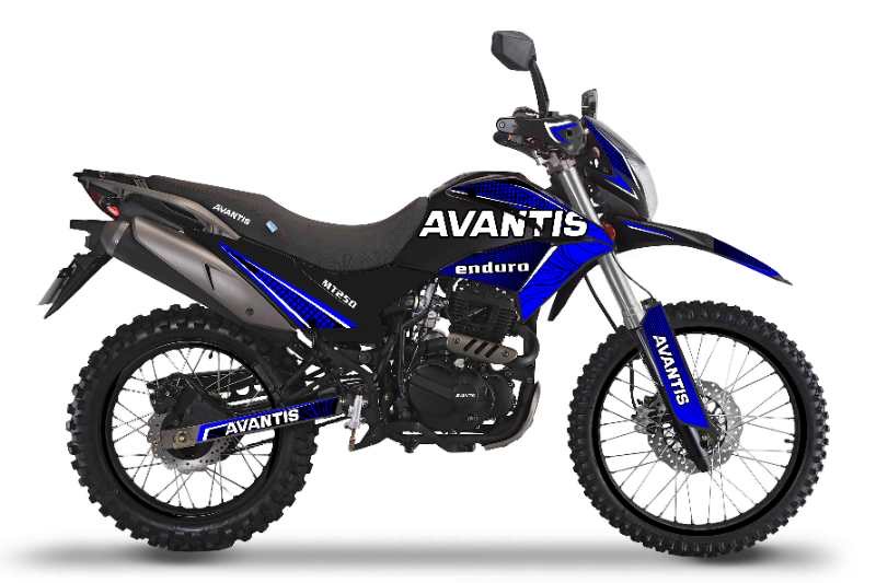 Мотоцикл Avantis MT250 (172FMM-5, возд.охл.,) ПТС