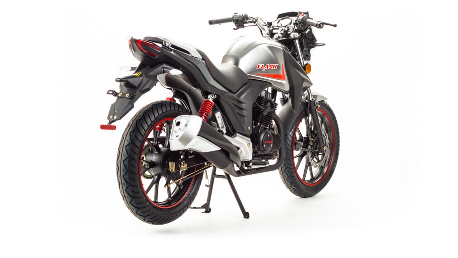 Мотоцикл FLASH 200 (2021 г.) серый