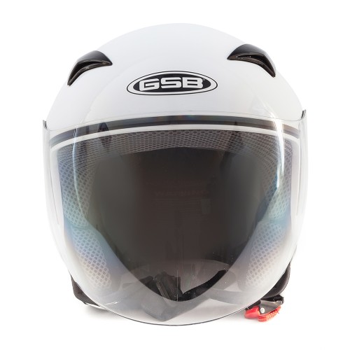 Открытый шлем G-240 WHITE GLOSSY