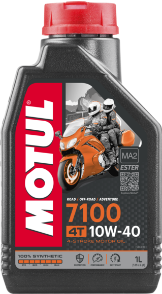 Мотор/масло MOTUL 7100 4T SAE 10W40 ( 1 л)