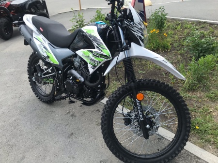 Мотоцикл Кросс ENDURO LT 250 (2021 г.) зеленый
