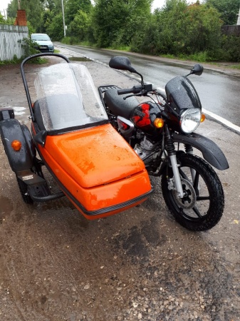 Мотоцикл Bajaj Boxer 150 X (С коляской)