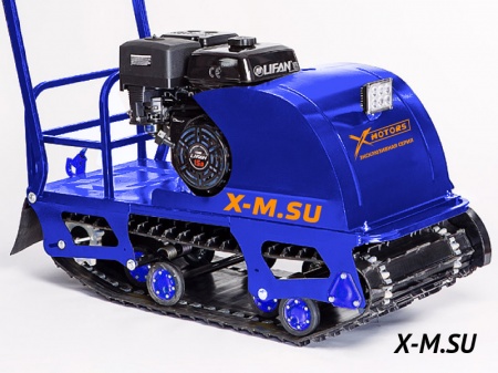 Мотобуксировщик X-MOTORS SNOW DOG 9 л.с. с эл.запуском