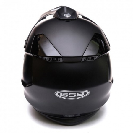 Облегченный кроссовый шлем из карбон-кевларового композита XP-15 BLACK MATT