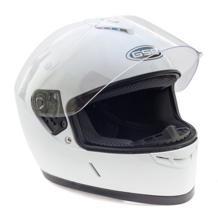 Шлем интеграл G-349 WHITE GLOSSY