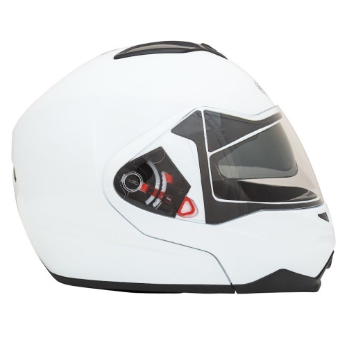 Шлем модуляр G-339 WHITE GLOSSY BLUETOOTH